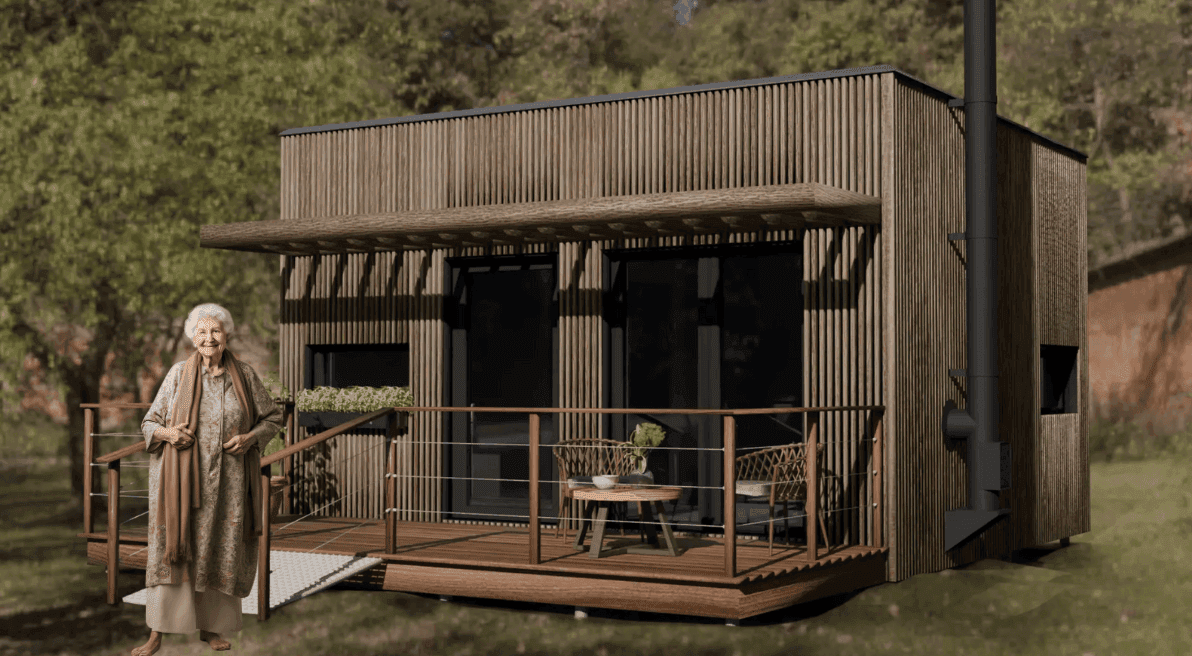 Senior Tiny House Baraczek by Kodu 1